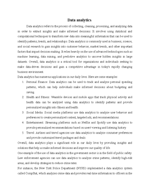 Forecasting Notes - Forecasting 7/7/ Forecasting is the art and science ...