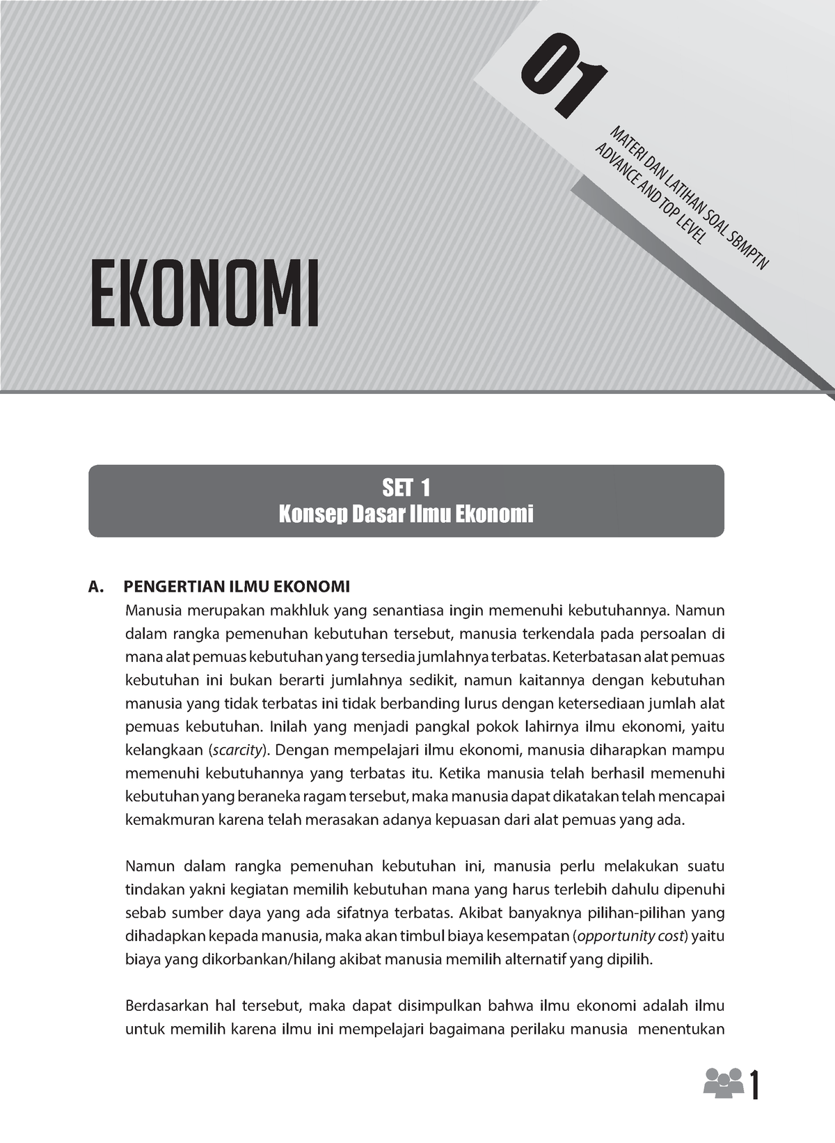 Ebook Sbmptn Ekonomi - Ekonomi 01 MATERI DAN LATIHAN SOAL SBMPTN ...