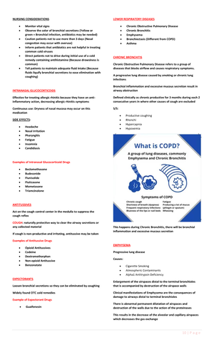 Common Cold - 9 | P a g e UPPER RESPIRATORY INFECTIONS Common Cold ...