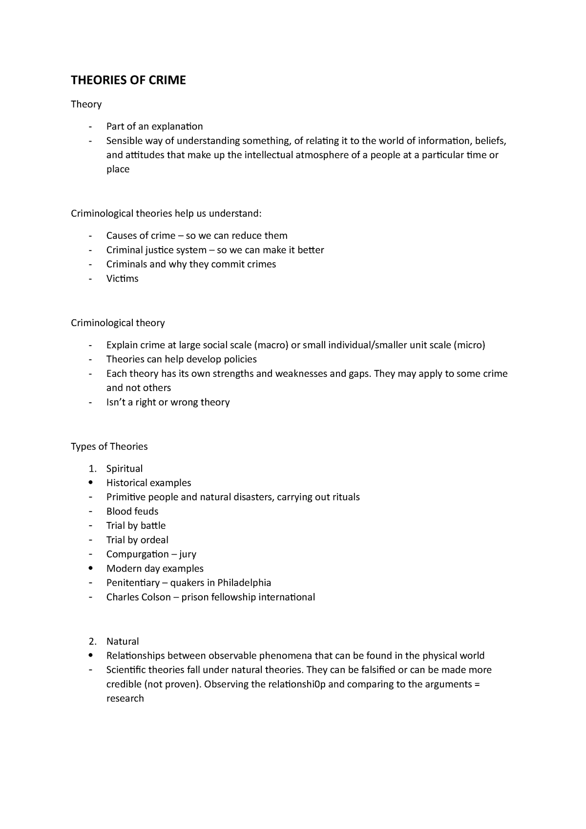 theories-of-crime-topic-4-lecture-notes-theories-of-crime-theory