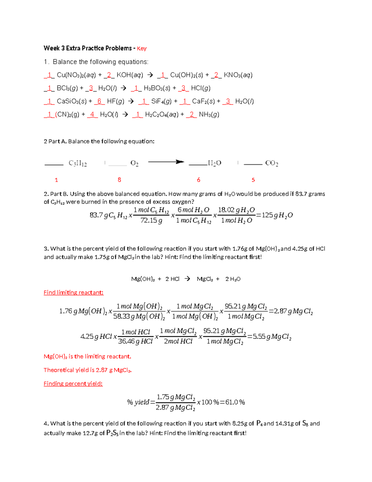 Week+3+Extra+Practice+Problems+Key - Week 3 Extra Practice Problems ...