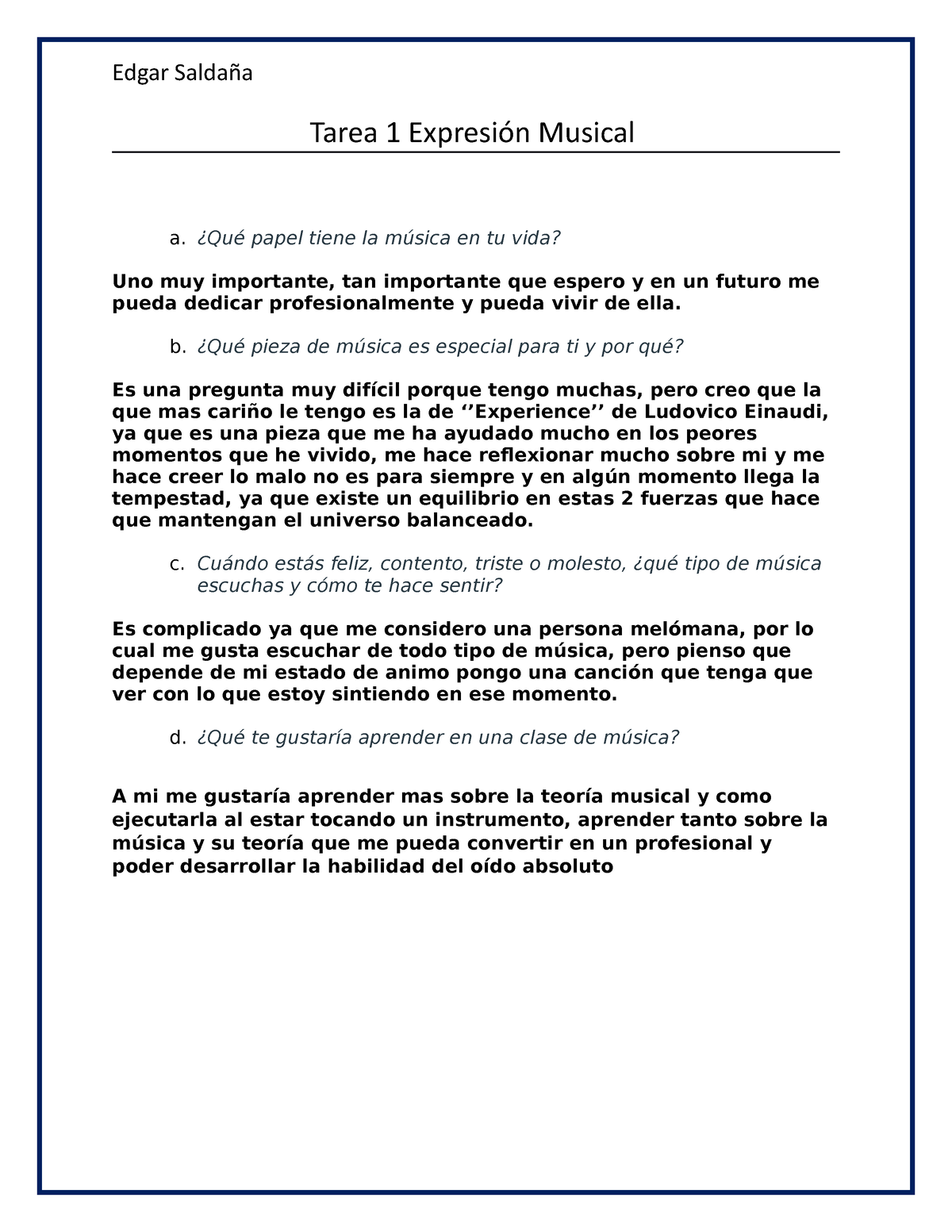 Tarea 1 Expresión Musical - Edgar Saldaña Tarea 1 Expresión Musical A ...