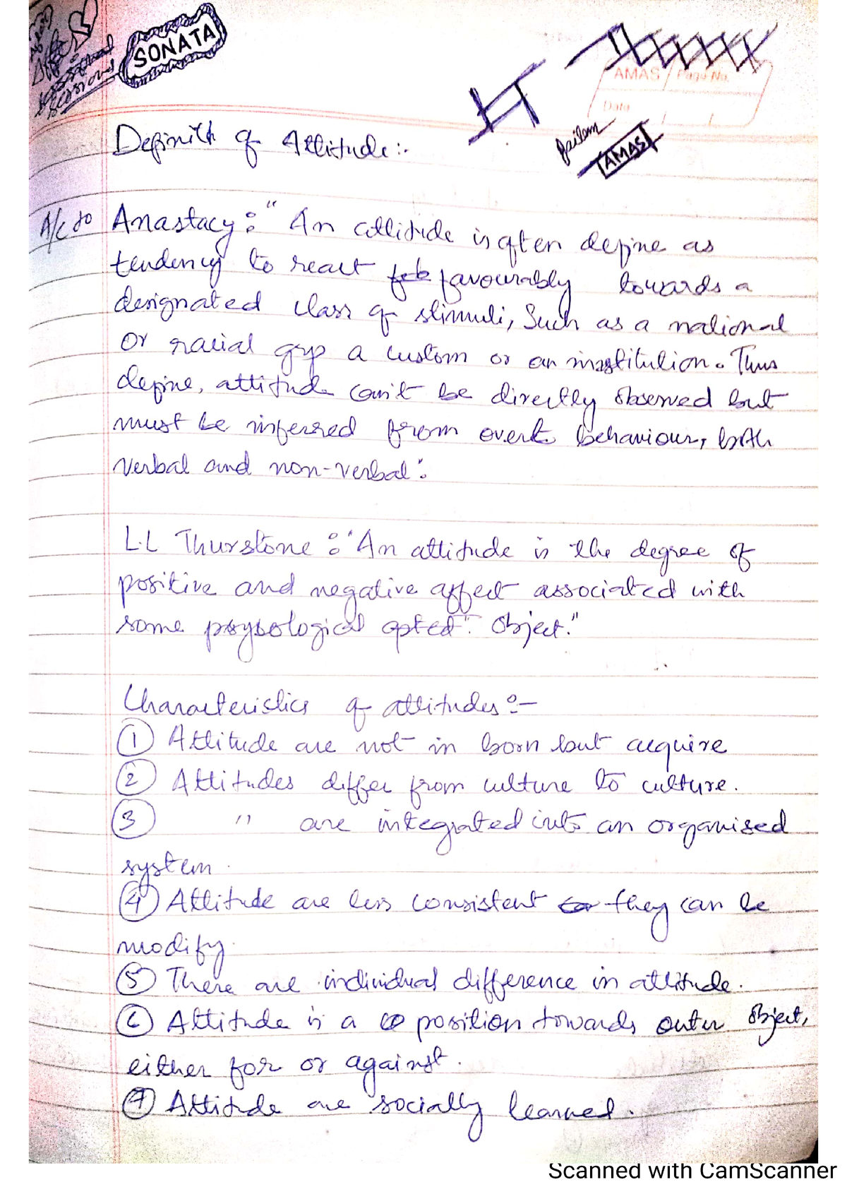 Attitude scale class notes - EnvIronmental Education - Studocu