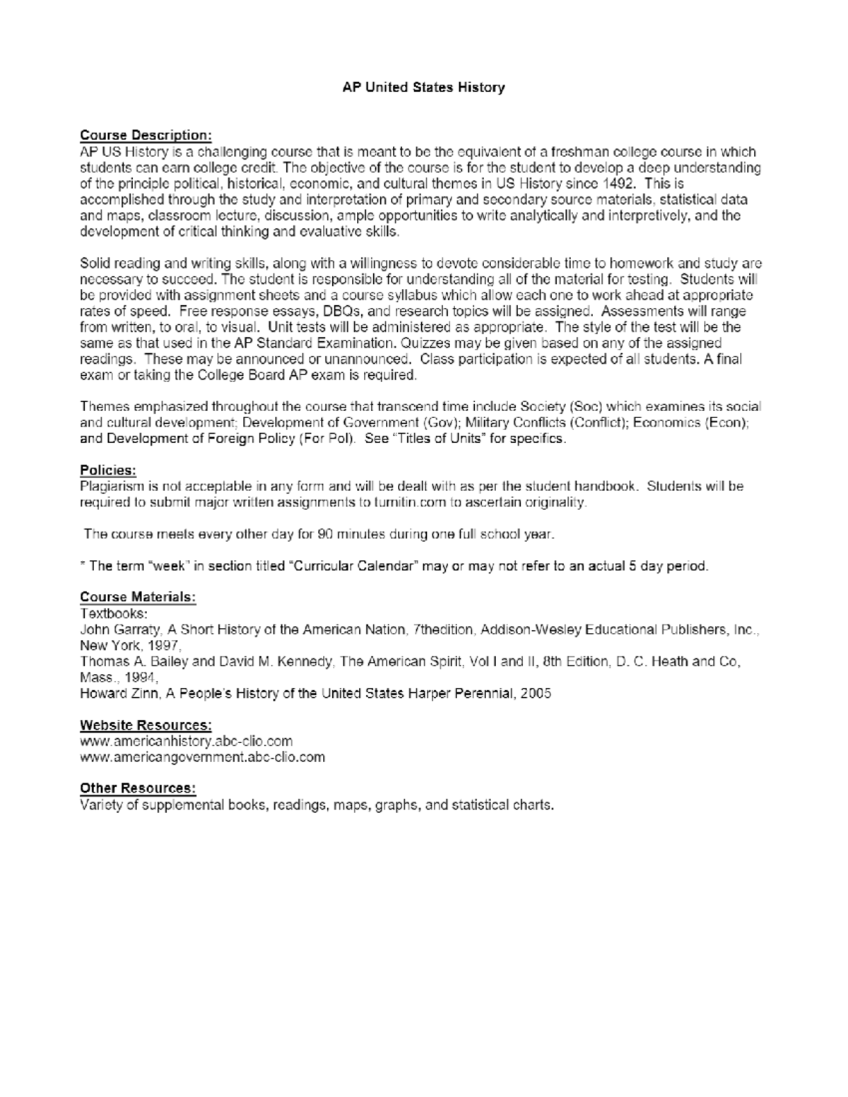 AP United States History HIS 102 Studocu