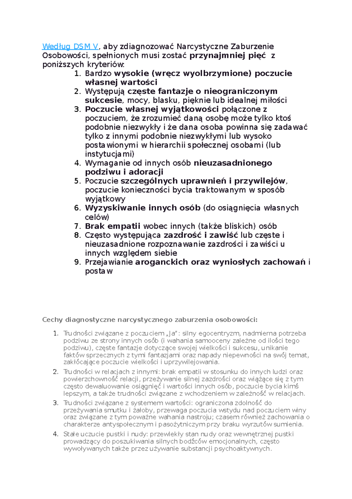 narcystyczne-zaburzenia-osobowo-ci-wed-ug-dsm-v-aby-zdiagnozowa