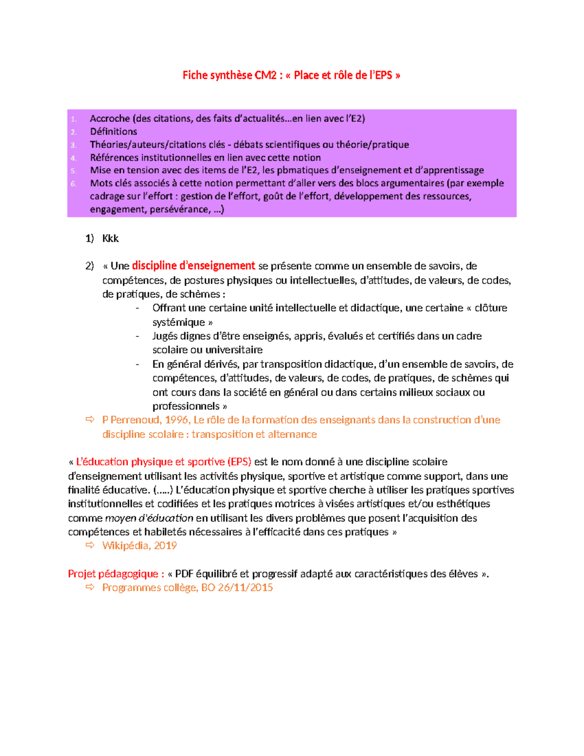 Fiches Ressources Eps Lycée _ Évaluation Certificative Eps – FYSY