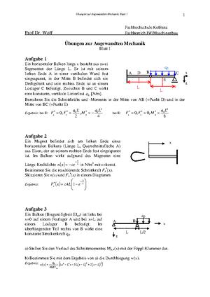 Griechisches Alphabet Angewandte Mechanik HS Koblenz Studocu