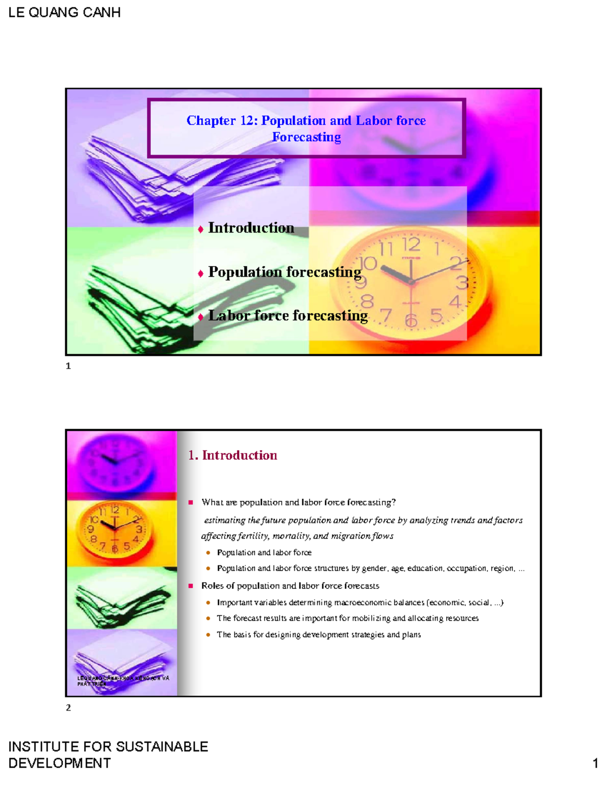 Chapter 12 - No Hhsuh - INSTITUTE FOR SUSTAINABLE Chapter 12 ...