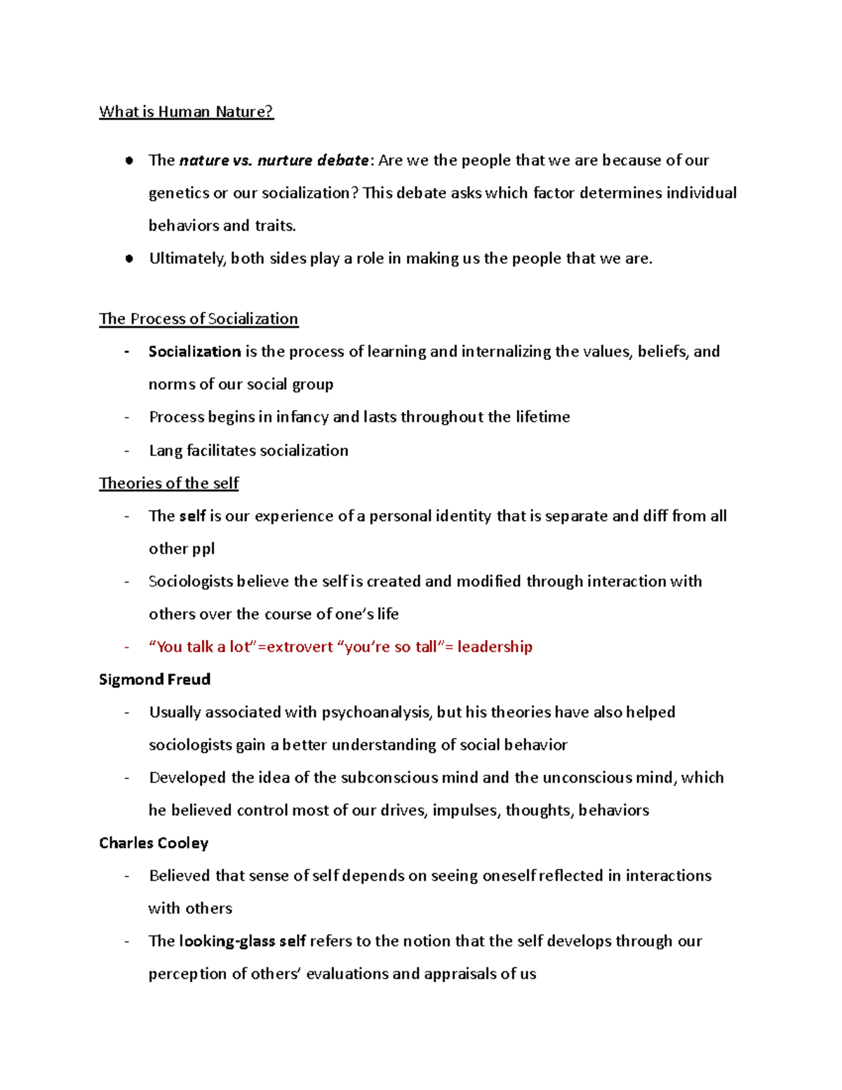 sociology-lecture-4-detailed-notes-from-class-what-is-human-nature