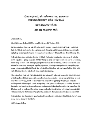 Tong hop bai mau - Ielts Speaking Part 2 - Fanpage: facebook ...