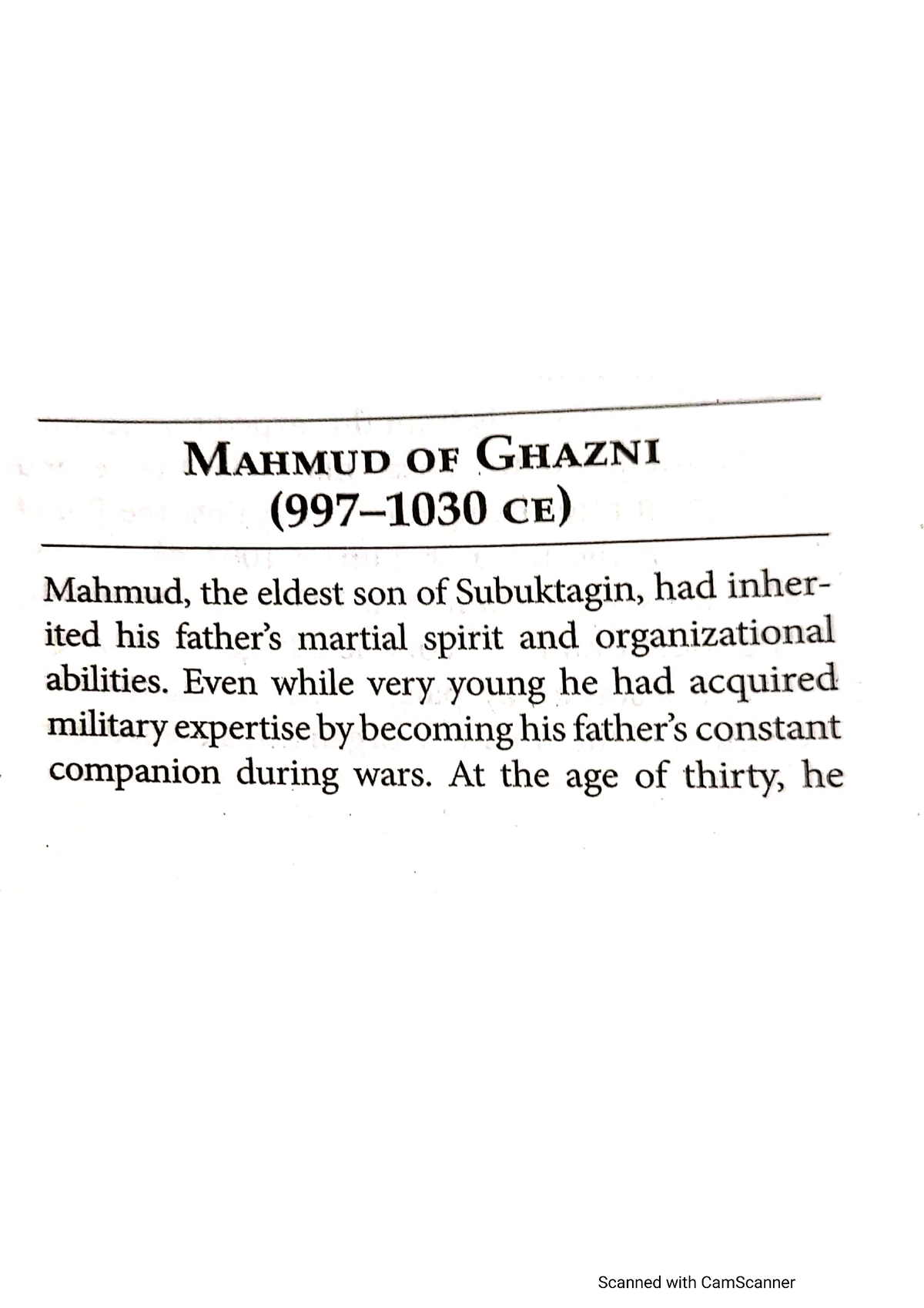 Mahmud Of Ghazni - HISTORY - Studocu