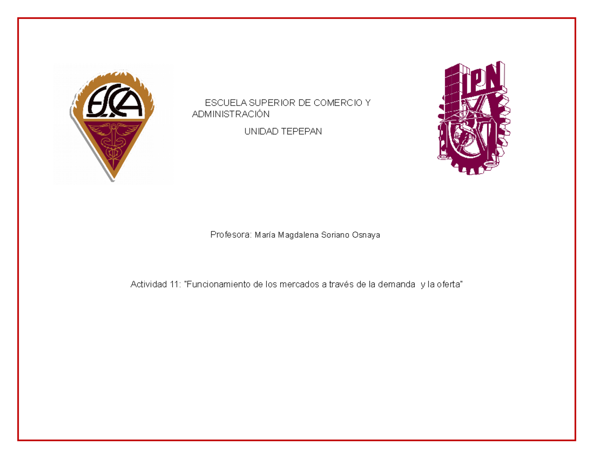 S4A11-Fundamentos de Economia - ESCUELA SUPERIOR DE COMERCIO Y