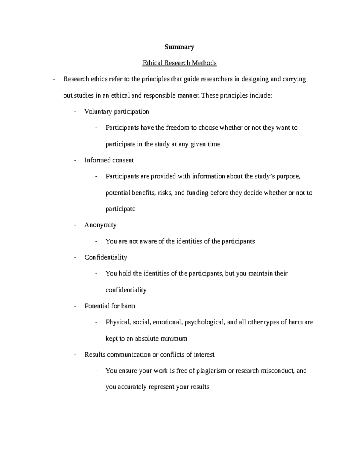 studocu-ethical-research-methods-04-google-docs-summary-ethical