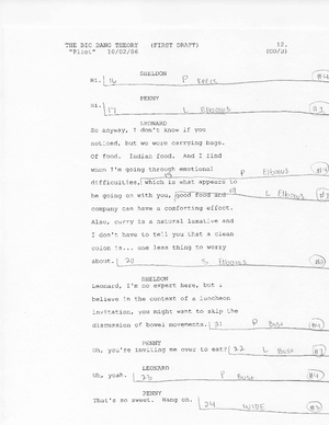 Cafe Script Pg. 4 - If you have this specific professor, he requires ...