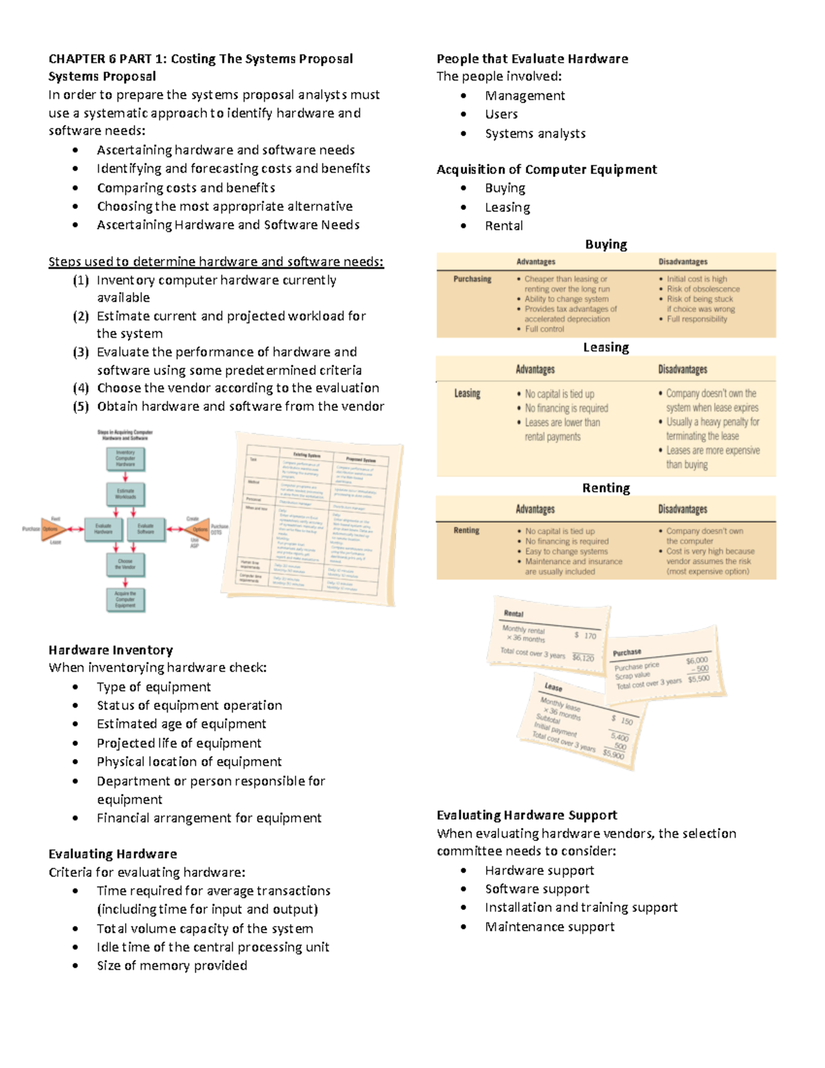 [SISBUSI Notes] Chapter 6 - Chapter 9 - CHAPTER 6 PART 1: Costing The ...