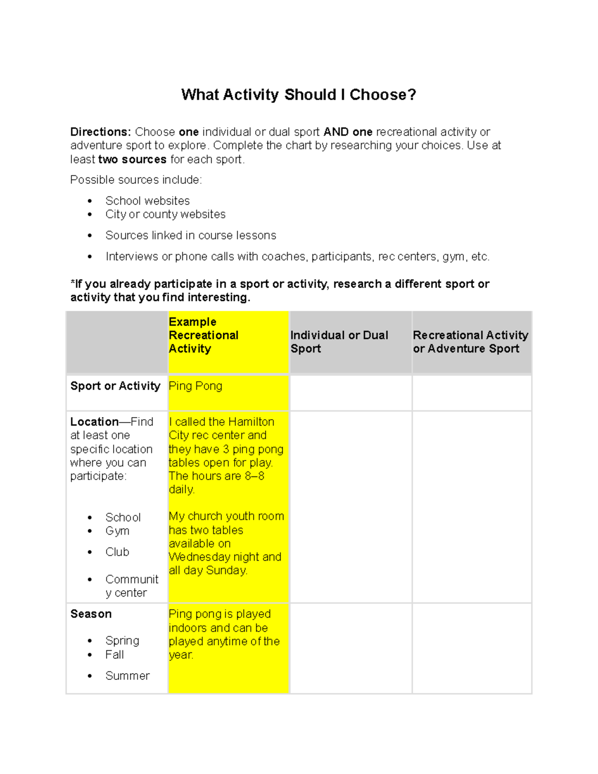 module-2-wellness-plan-what-activity-should-i-choose-directions