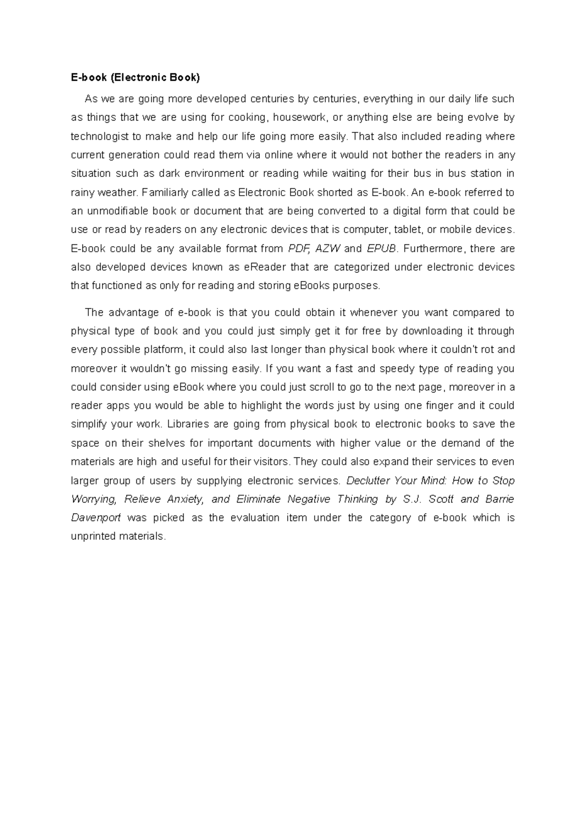 EBOOK (IMD312) ebook Ebook (Electronic Book) As we are going