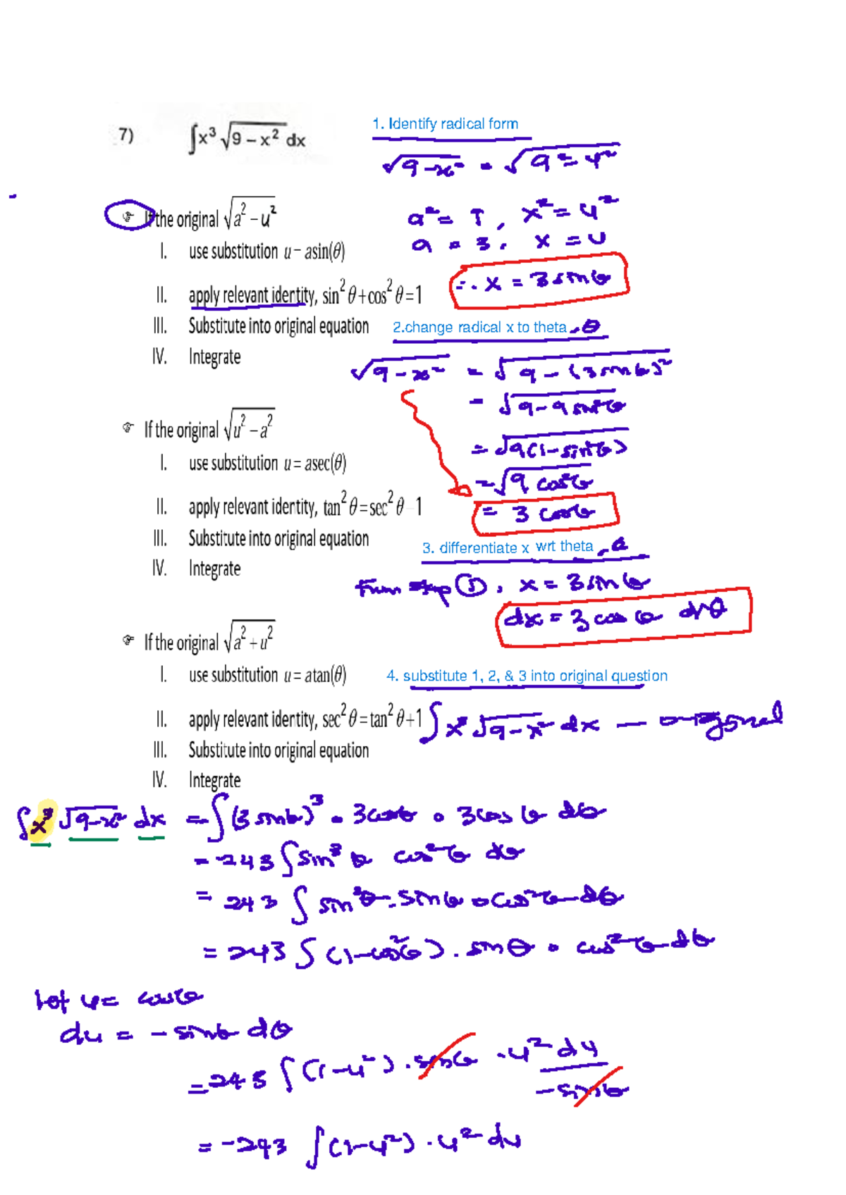 1.3 Integration of Trigonometric Functions - civil engineering - Studocu