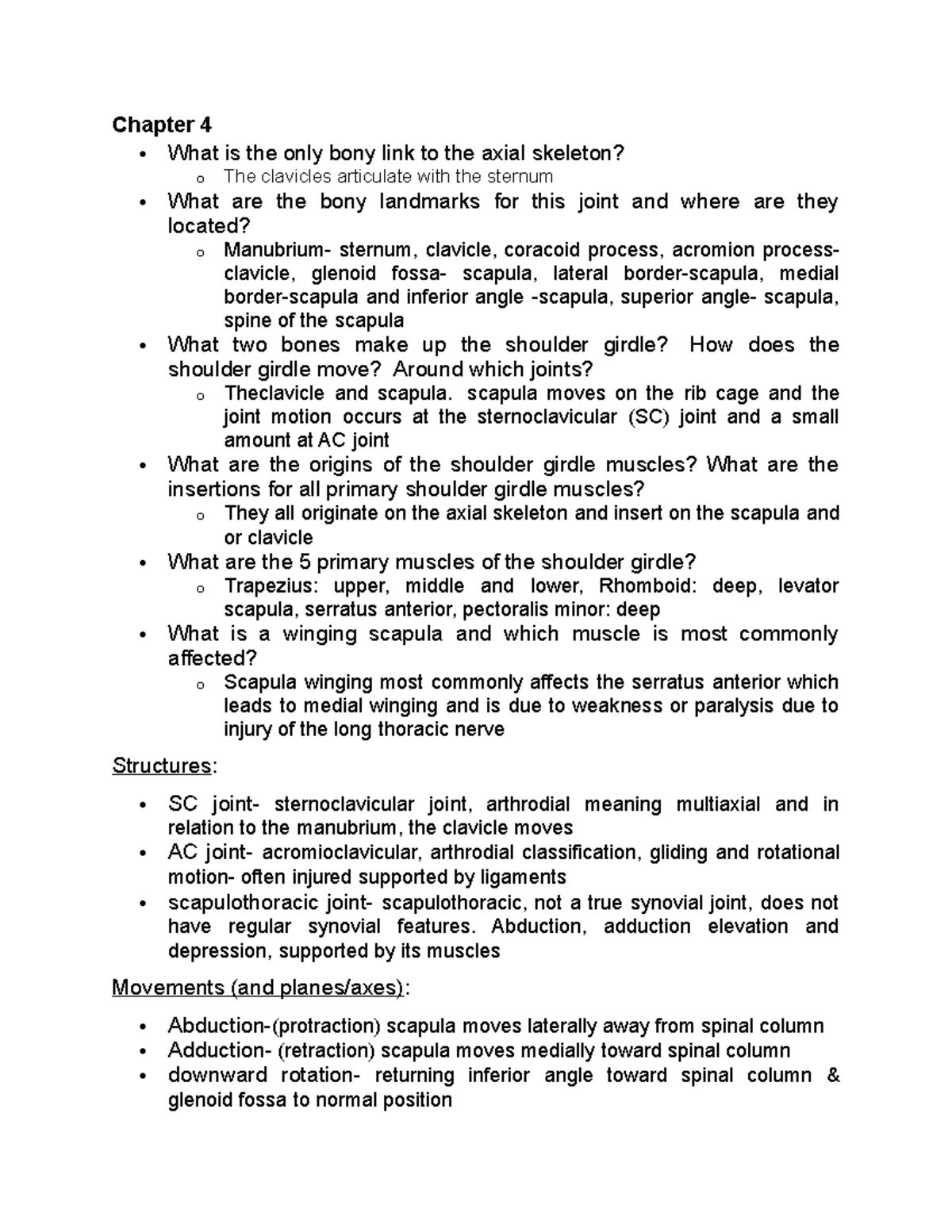 kinesiology-13-14-lecture-review-chapter-4-what-is-the-only-bony