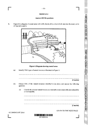 Wk 1 Review - Fdxgf - EnviSci - Wk 1 Review 1. 2mks B) Describe The ...