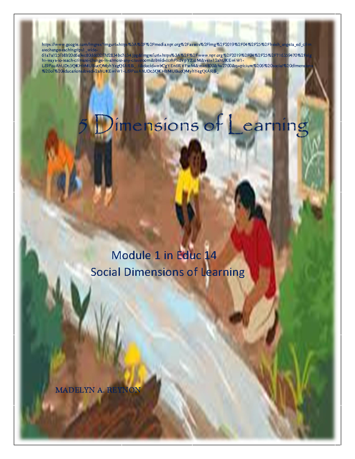 Educ 14 Module 1 for the Prelims and Lecture Note - - Studocu