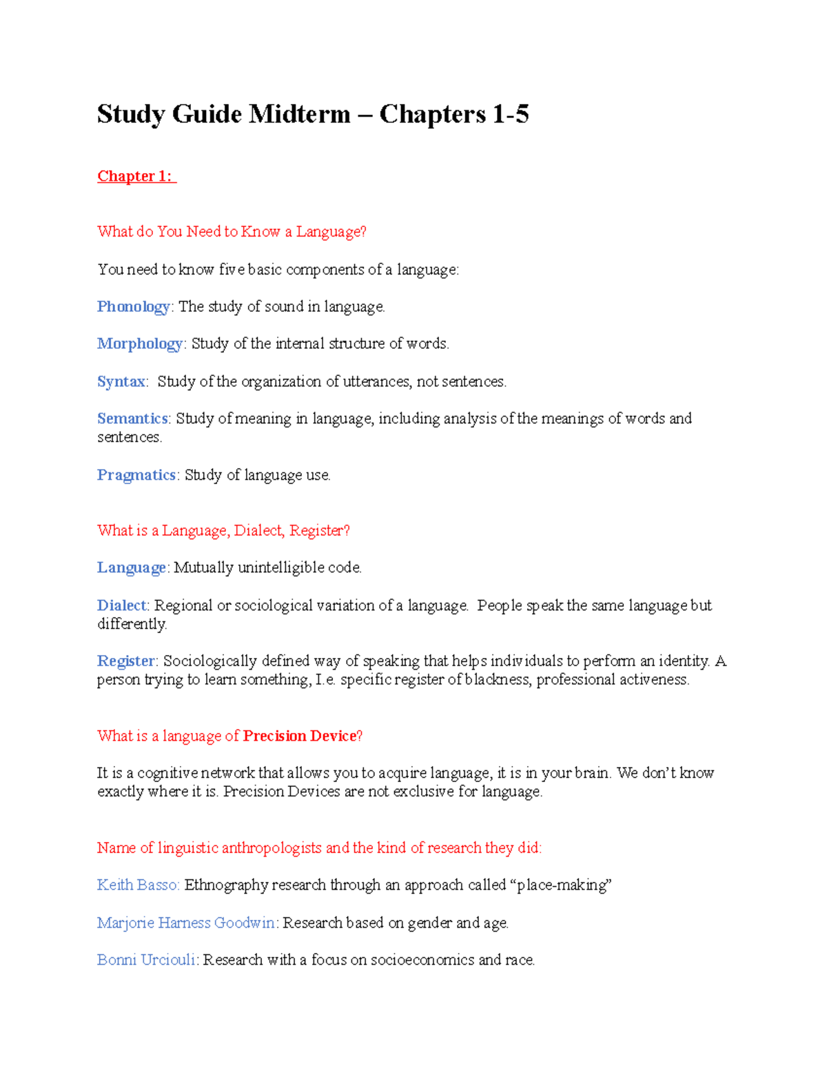 Study Guide Midterm Anth104 Anth 101 Qc Cuny Studocu Study Guide Midterm Anth104 Anth 101 Qc Cuny Studocu