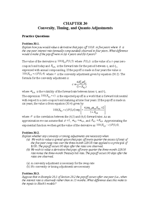 Hull OFOD 9e Solutions Ch 05 - CHAPTER 5 Determination Of Forward And ...