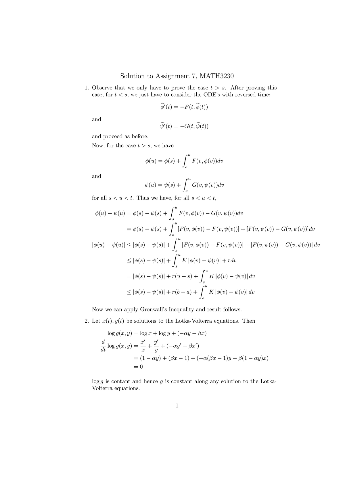 assignment 7 theorems 1