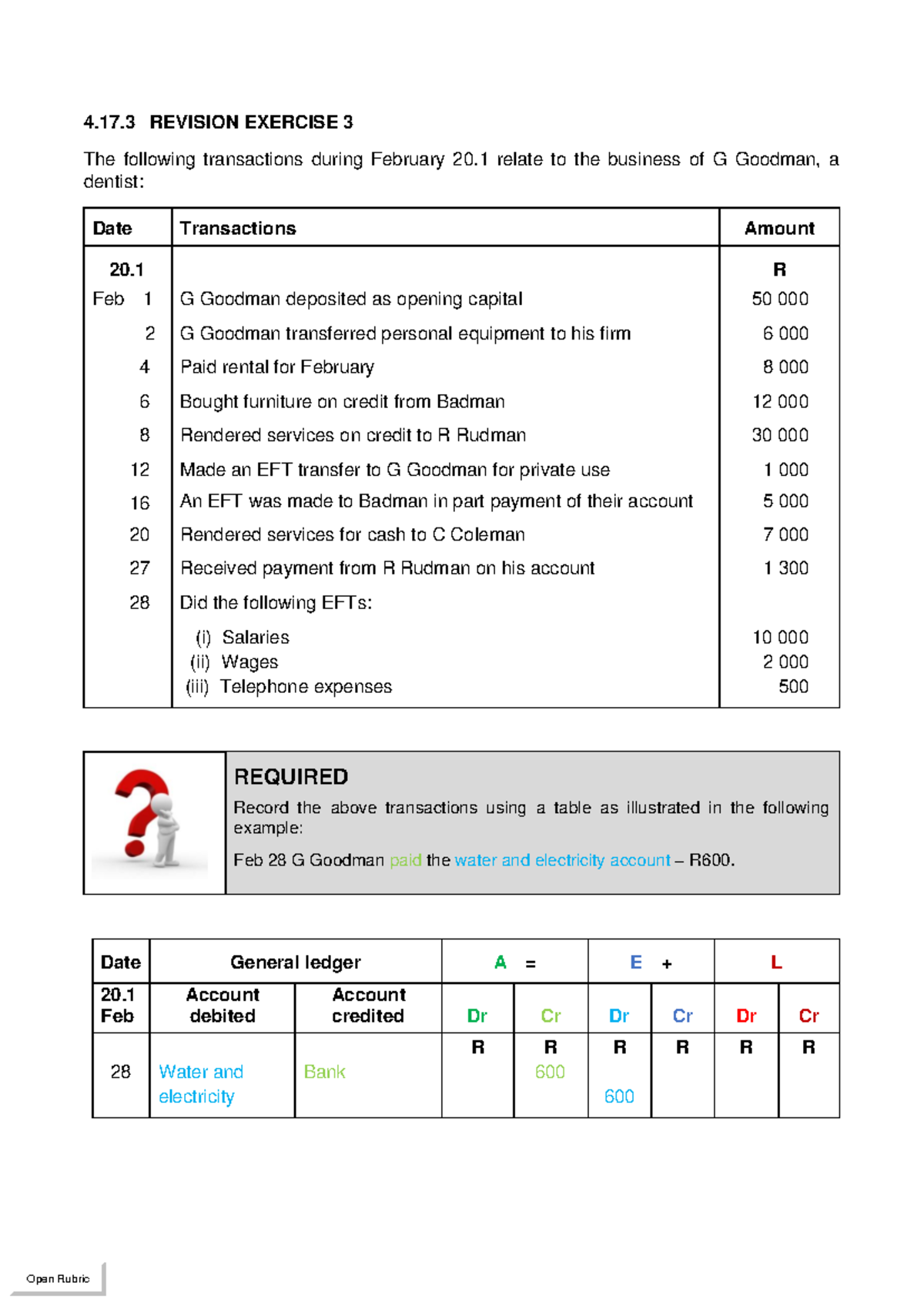 FAC1502 Study unit 4 4.17.3 Revision Exercise 3 - 4.17 REVISION ...