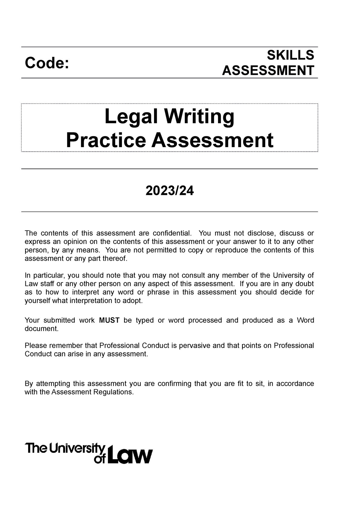 legal-writing-asessment-code-skills-assessment-legal-writing