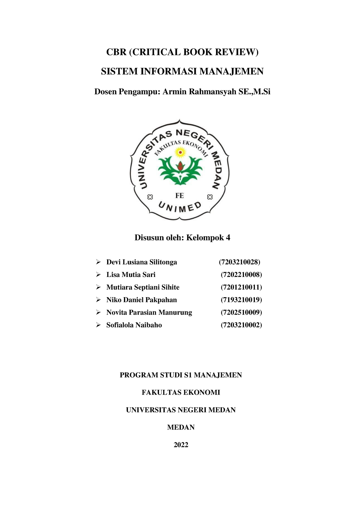 critical book review manajemen pendidikan