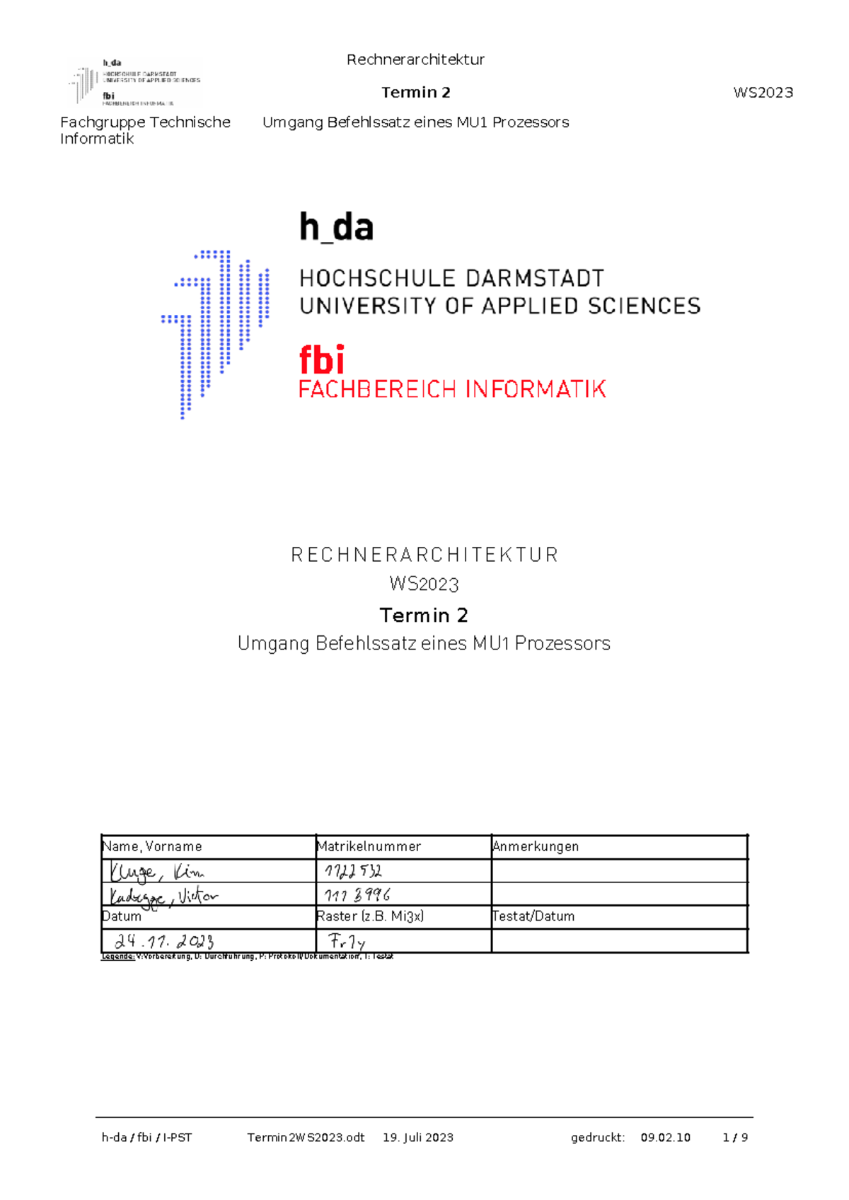 Technische Informatik Ii: Rechnerarchitektur Mmix – FZIG