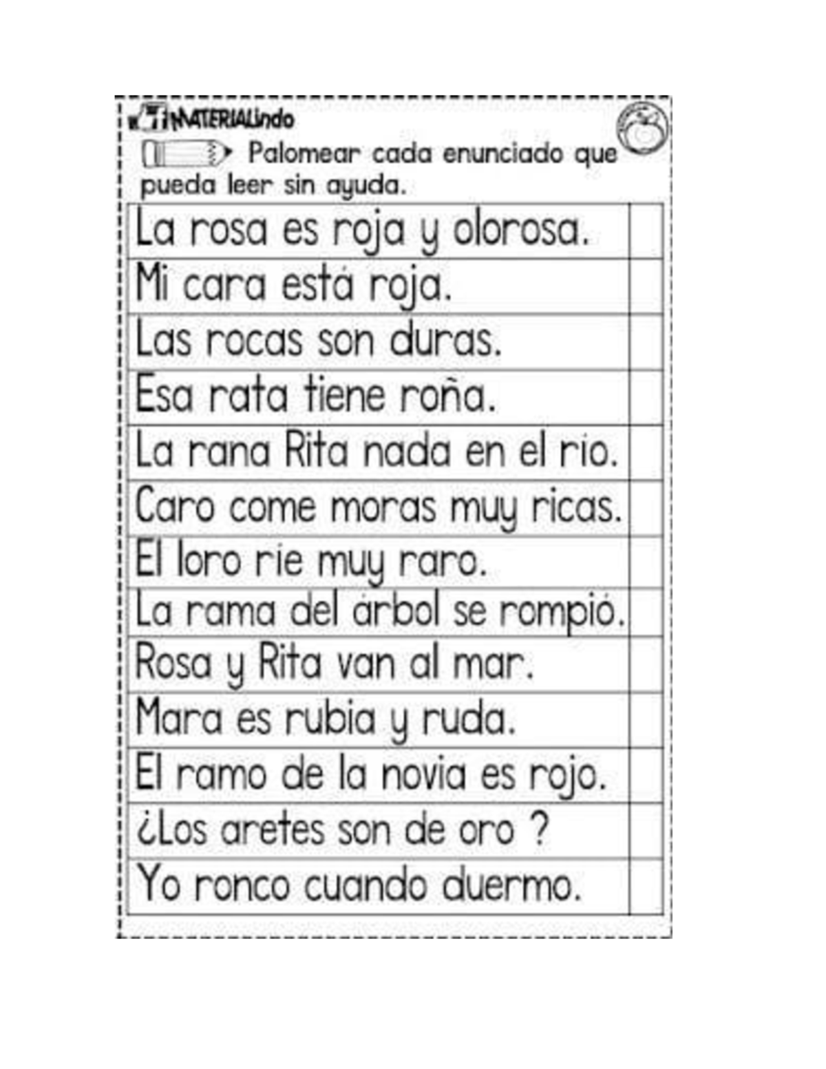 Lecxtura AÑ - Estrategias De Lecto Escritura - TIMATERIALindo Palomear ...