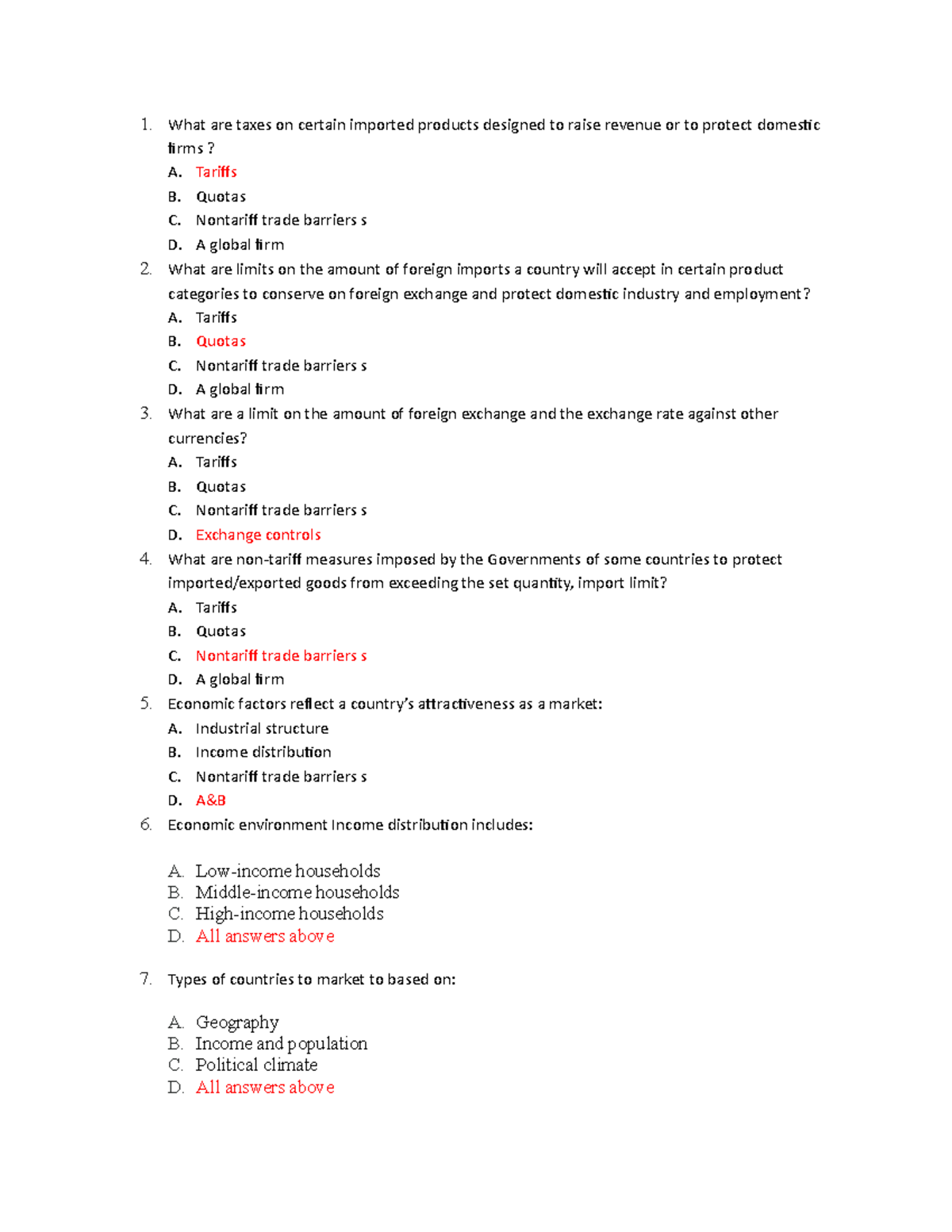 MKT Hbdfkgdshj 1 What Are Taxes On Certain Imported Products Designed To Raise Revenue Or 