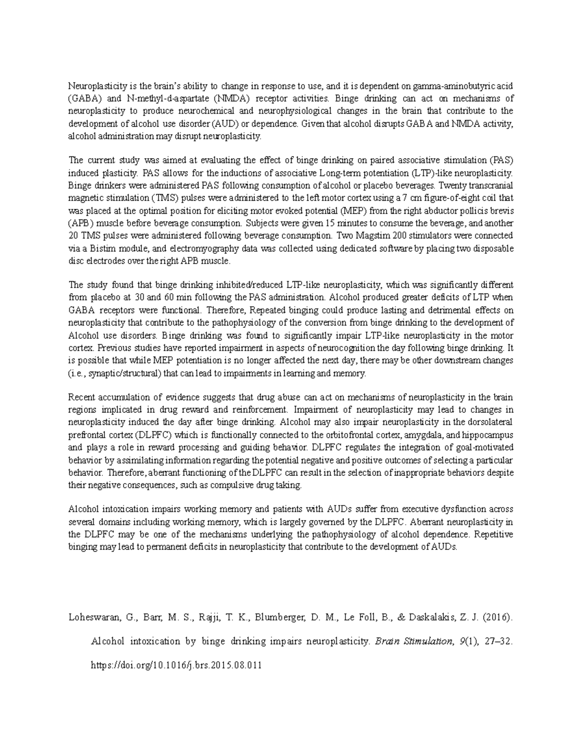 Plasticity In the Adult & Developing Brains - Neuroplasticity is the ...