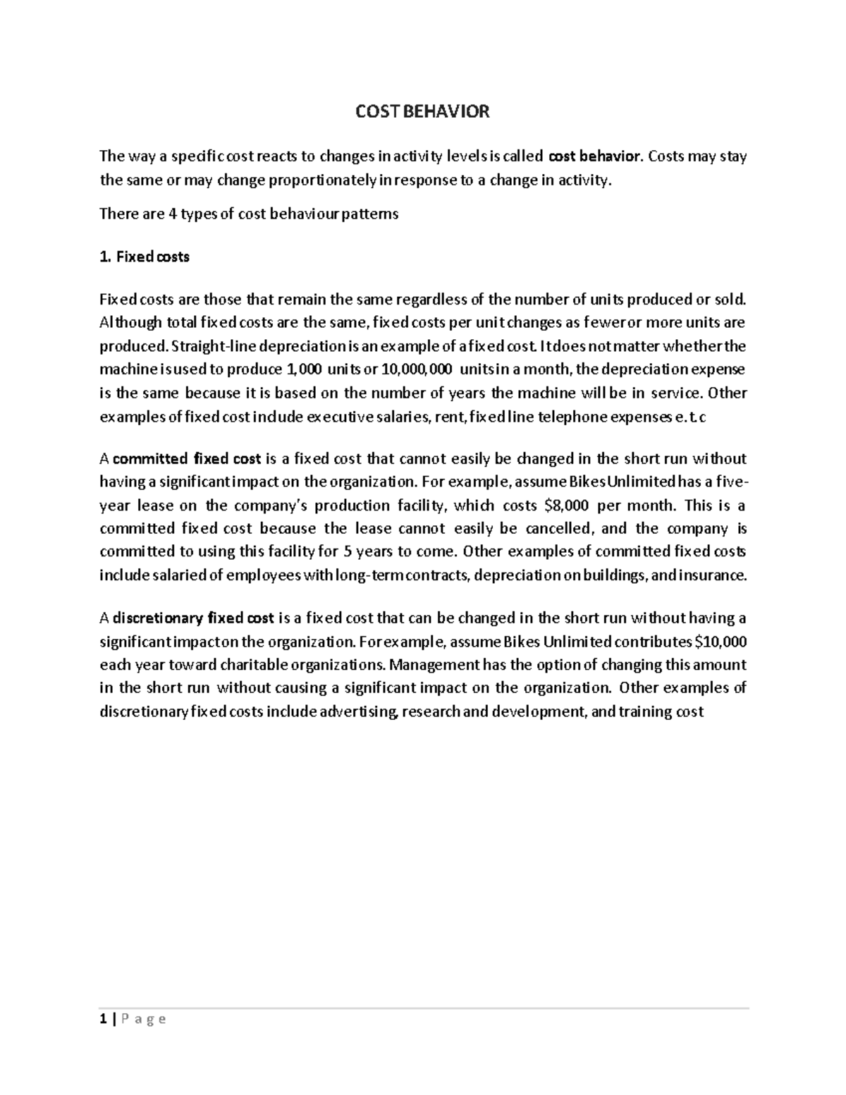 Cost Behavior Decoded: A Statistician'S Secret Weapon - mf722u8