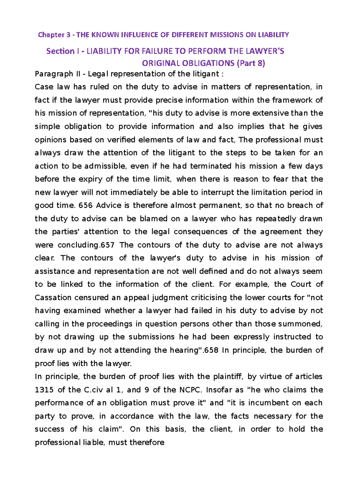 Chapter 3 Section 1 Part.1 - Chapter 3 - THE KNOWN INFLUENCE OF ...