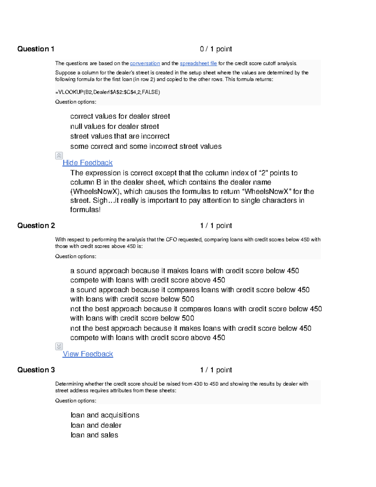 Exam 2 Study Guide - 0 1 Point Question 1 The Questions Are Based On ...