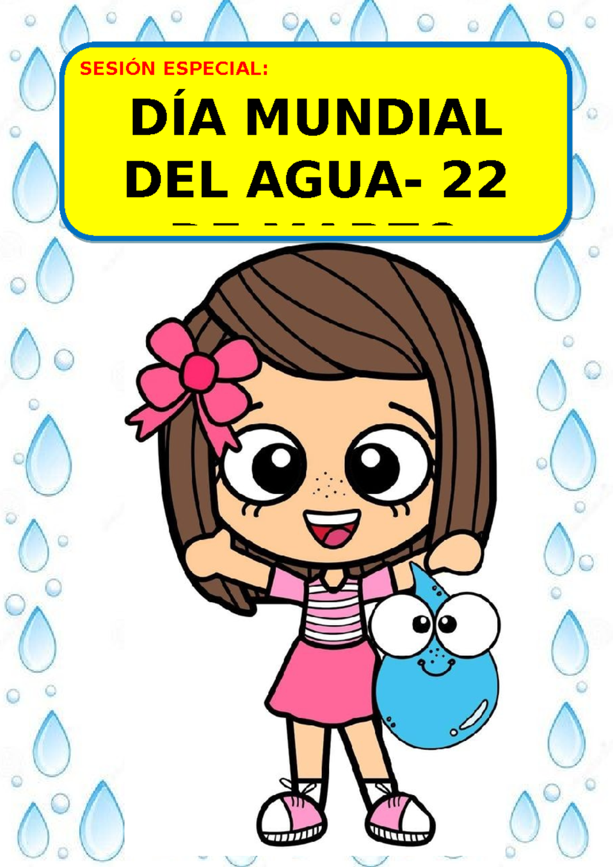 Sesi N Fecha Civica D A Mundial Del Agua De Marzo Sesi N Especial