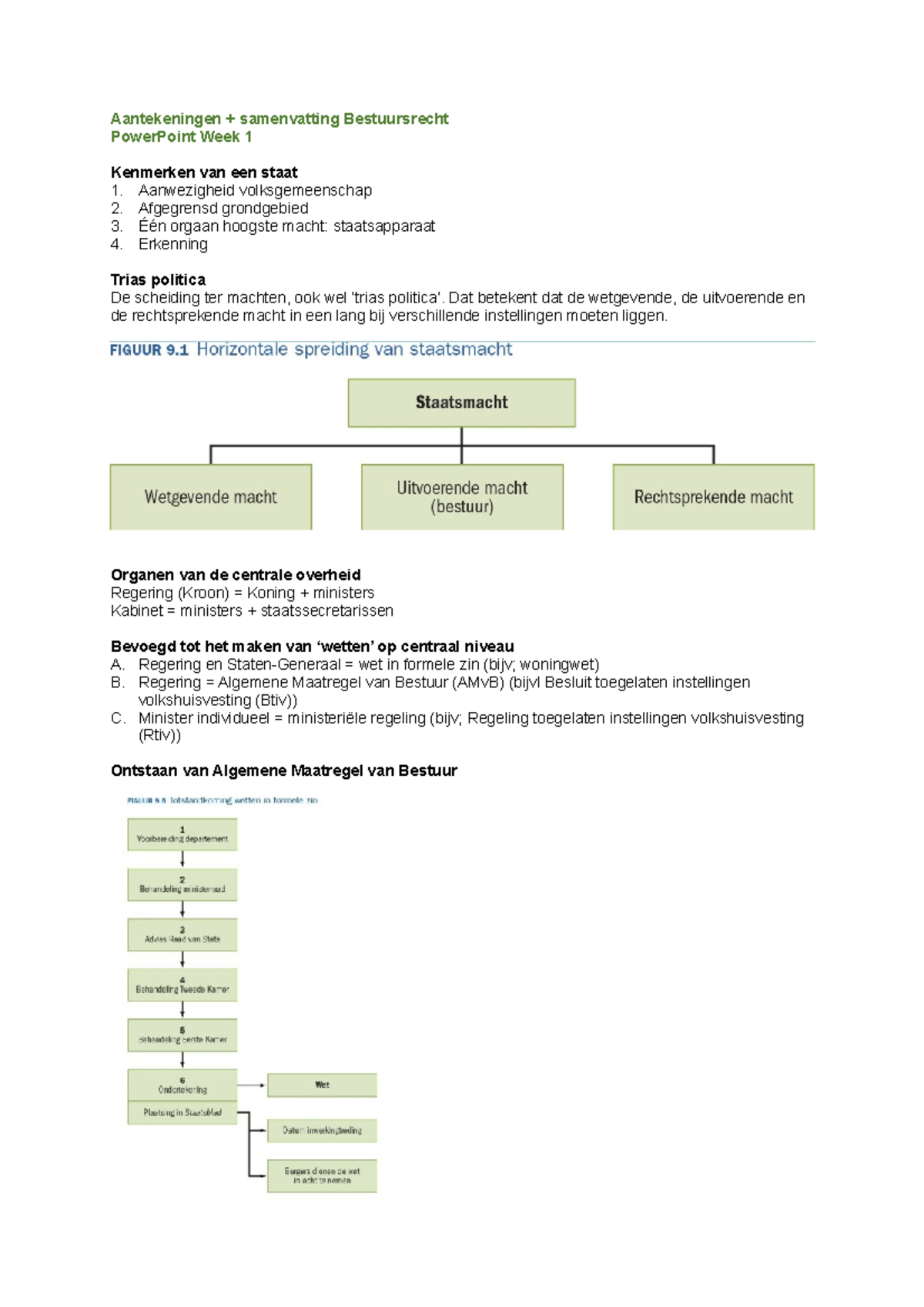 Praktisch Bestuursrecht Samenvatting - Aantekeningen + Samenvatting ...