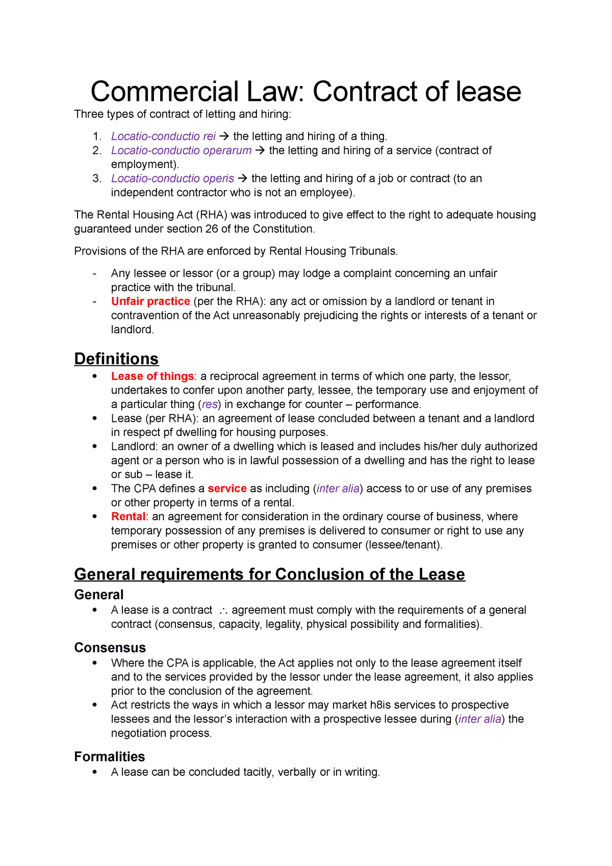 contract-of-lease-law-of-lease-commercial-law-contract-of-lease