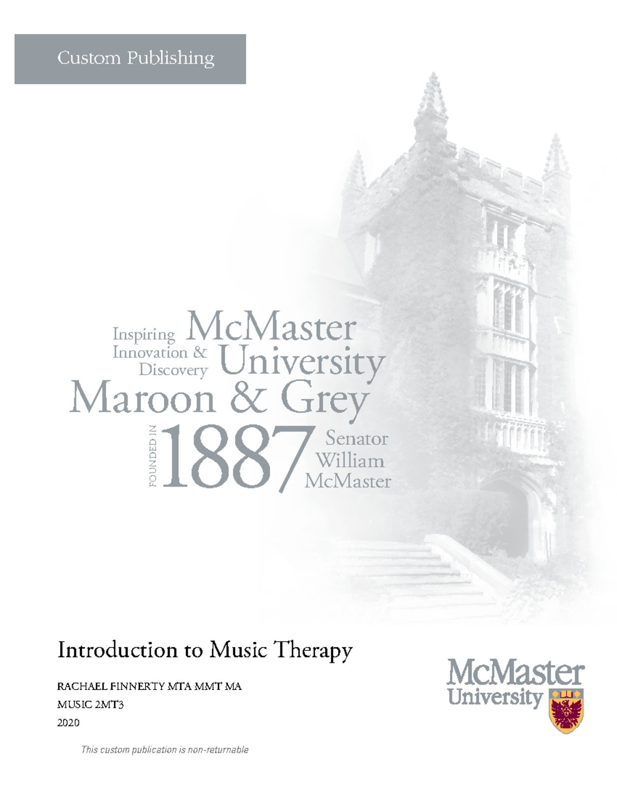 2MT3 textbook pdf for quizzes and tests - Introduction to Music Therapy ...