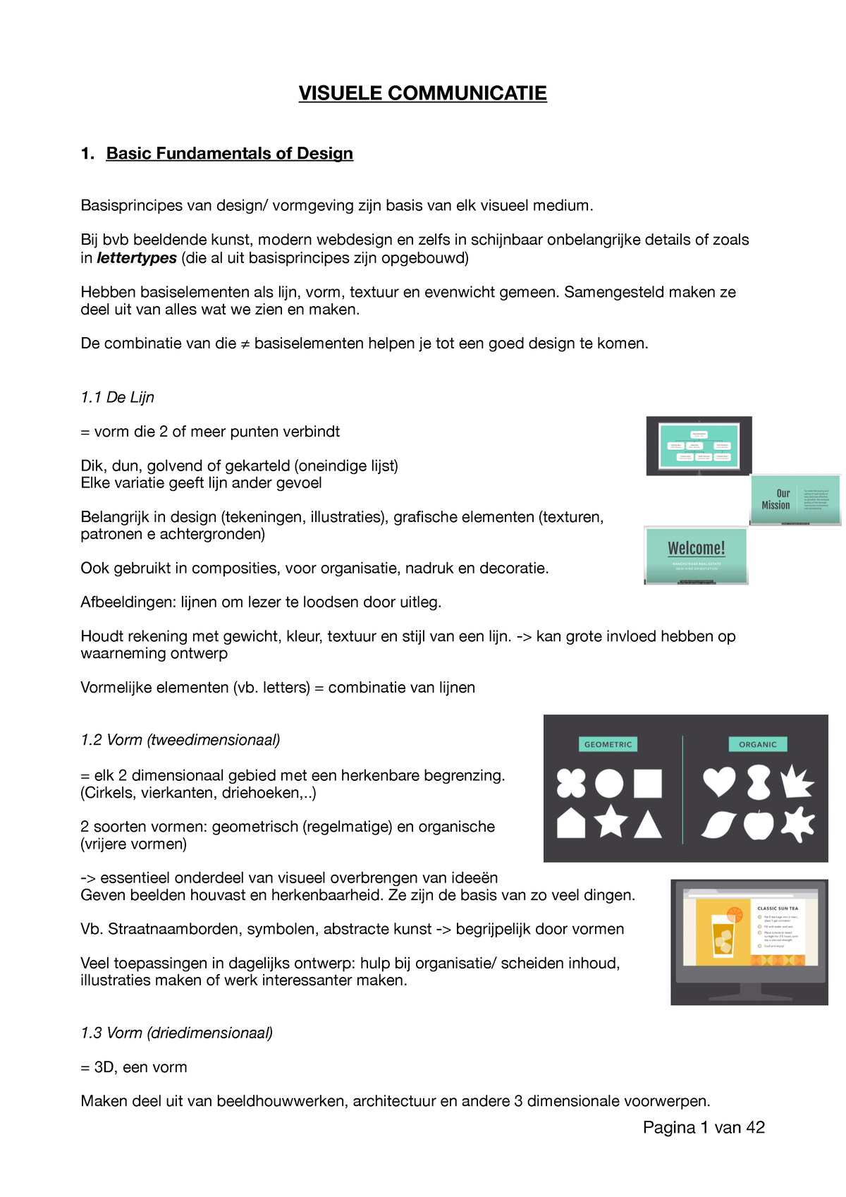 Visuele Communicatie - VISUELE COMMUNICATIE 1. Basic Fundamentals Of ...