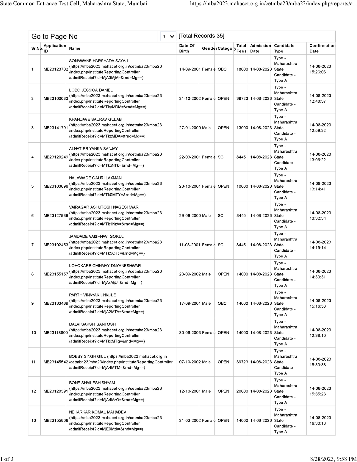 State Common Entrance Test Cell, Maharashtra State, Mumbai 2 - Go to ...