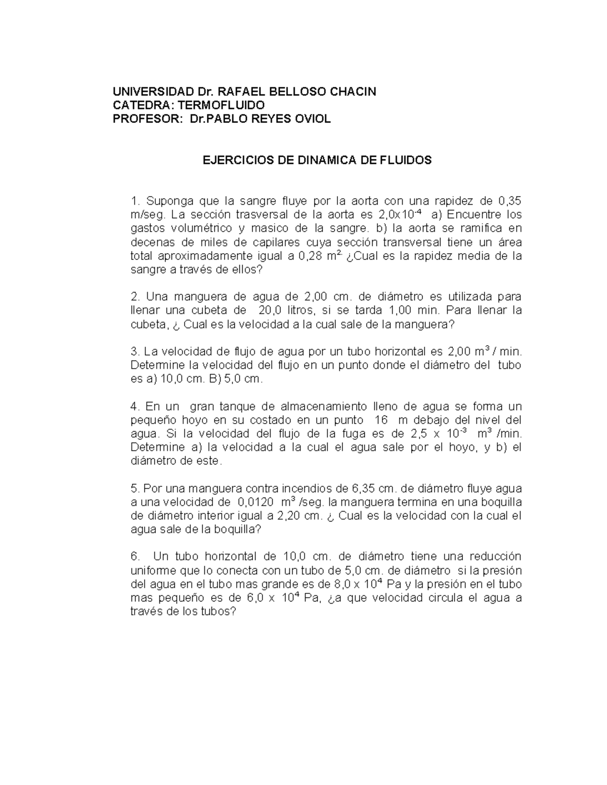 Guia de termofluido via internet - UNIVERSIDAD Dr. RAFAEL BELLOSO ...