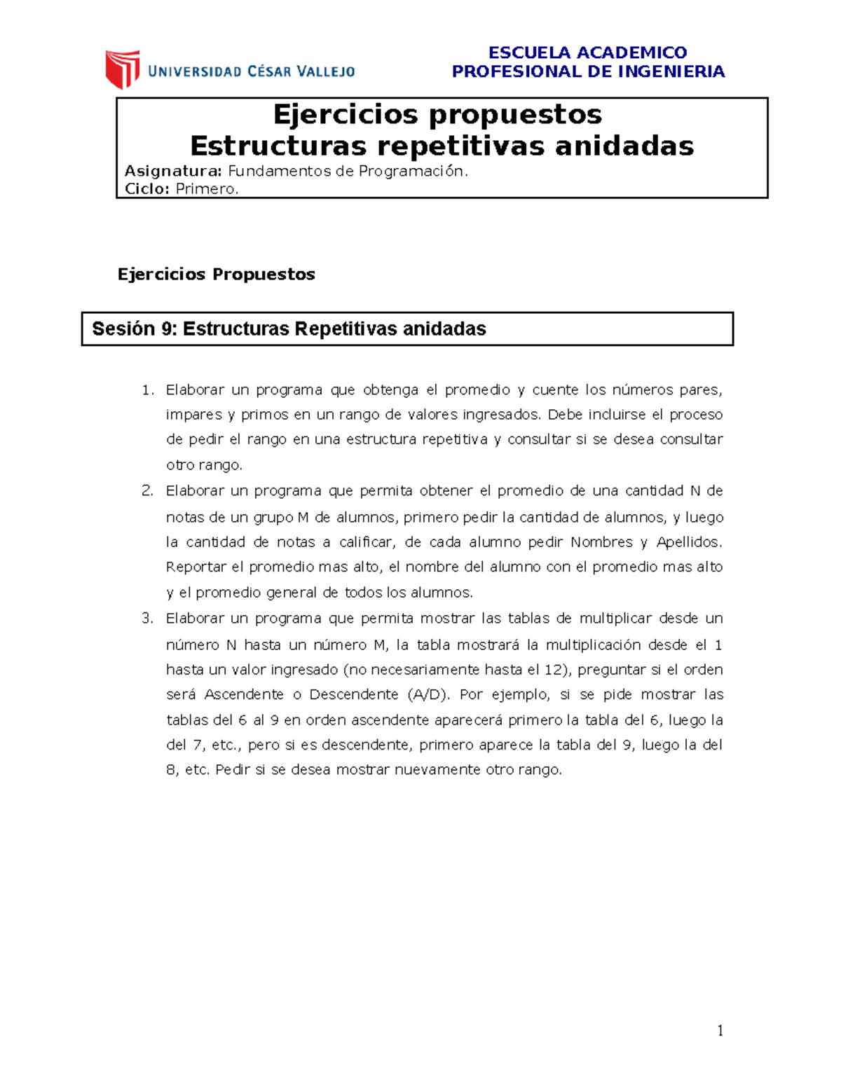 Ejercicios Propuestosss Sesion 051 1 Ejercicios Propuestos