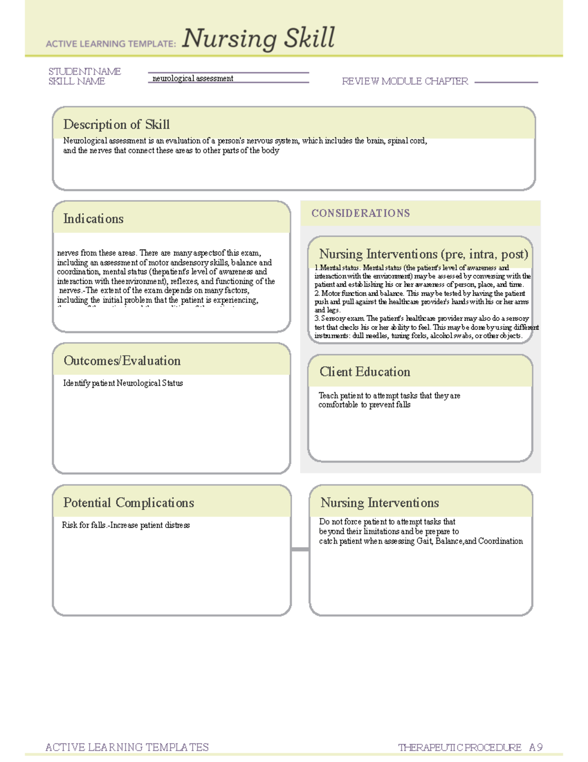 neuro-assessment-ati-template-student-name-skill-name-review-module