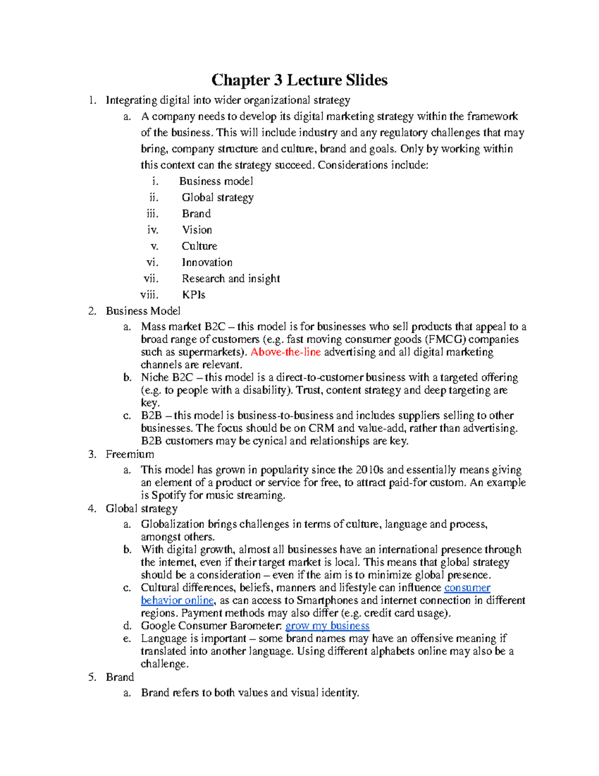 Chapter 3 - Retailing (MKTG 3317) Wu - Chapter 3 Lecture Slides ...
