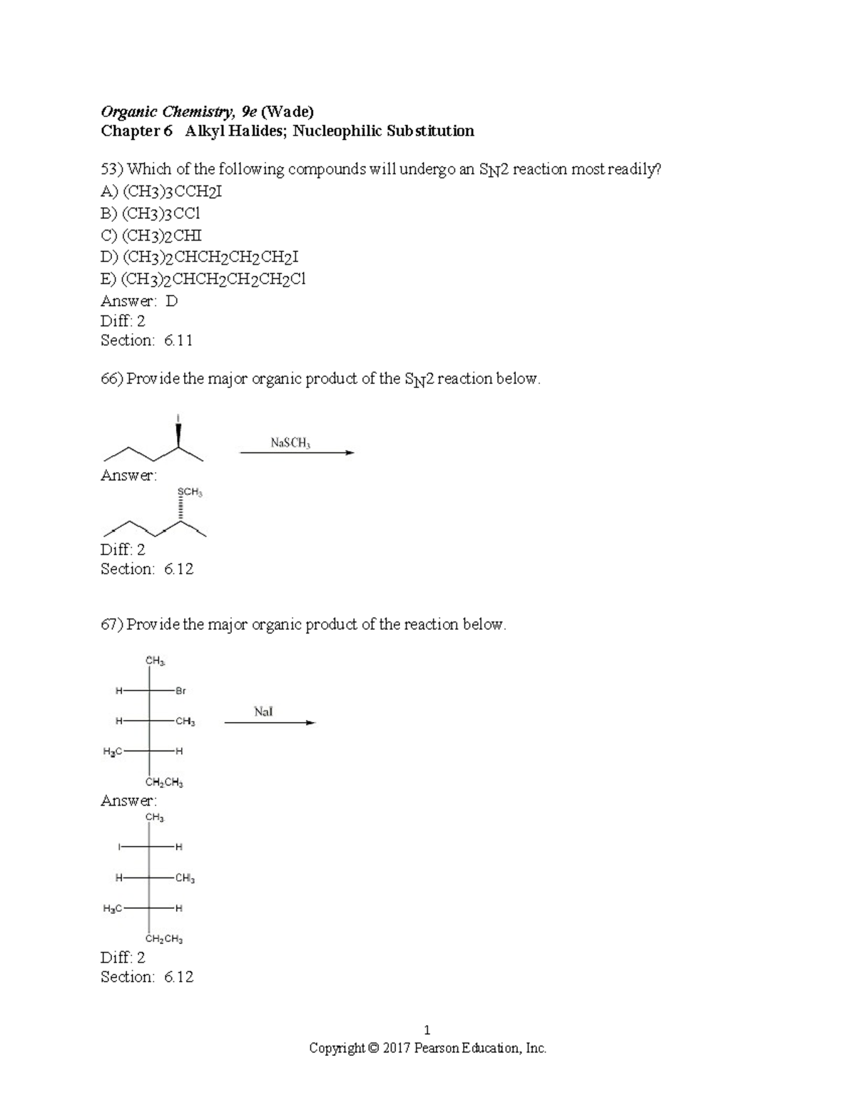 PDF-Ch6-Substitution - Warning: TT: undefined function: 32 1 Organic ...