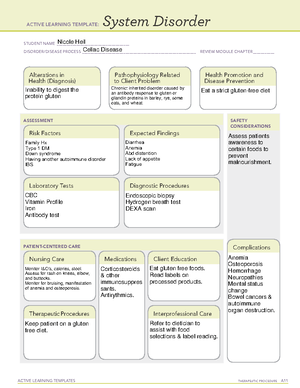 Breastfeeding Template - Active Learning Templates Therapeutic 